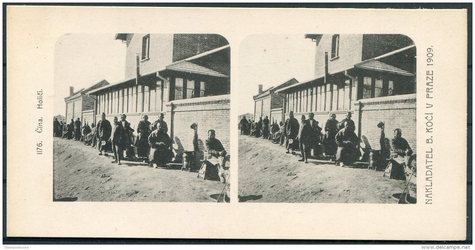 1909 China Group Of 12 Stereocards. Nakladatel B. Koci V Praze - China