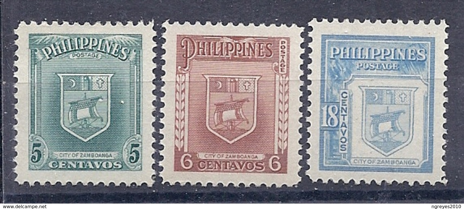 170027304  FILIPINAS  .YVERT    Nº  386/8  **/MNH - Philippines