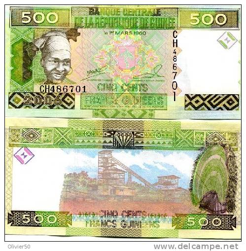 Guinée (2006) - 500 Francs UNC - Guinee