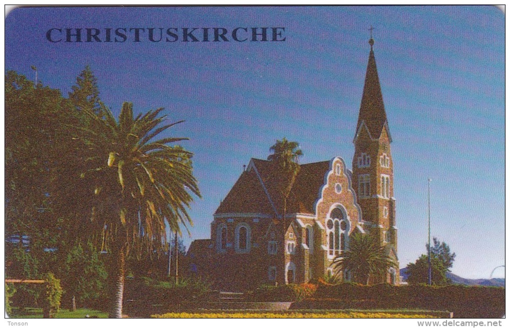 Namibia, NMB-021, $10 Christuskirche, 2 Scans.  (SIE 31) - Namibie