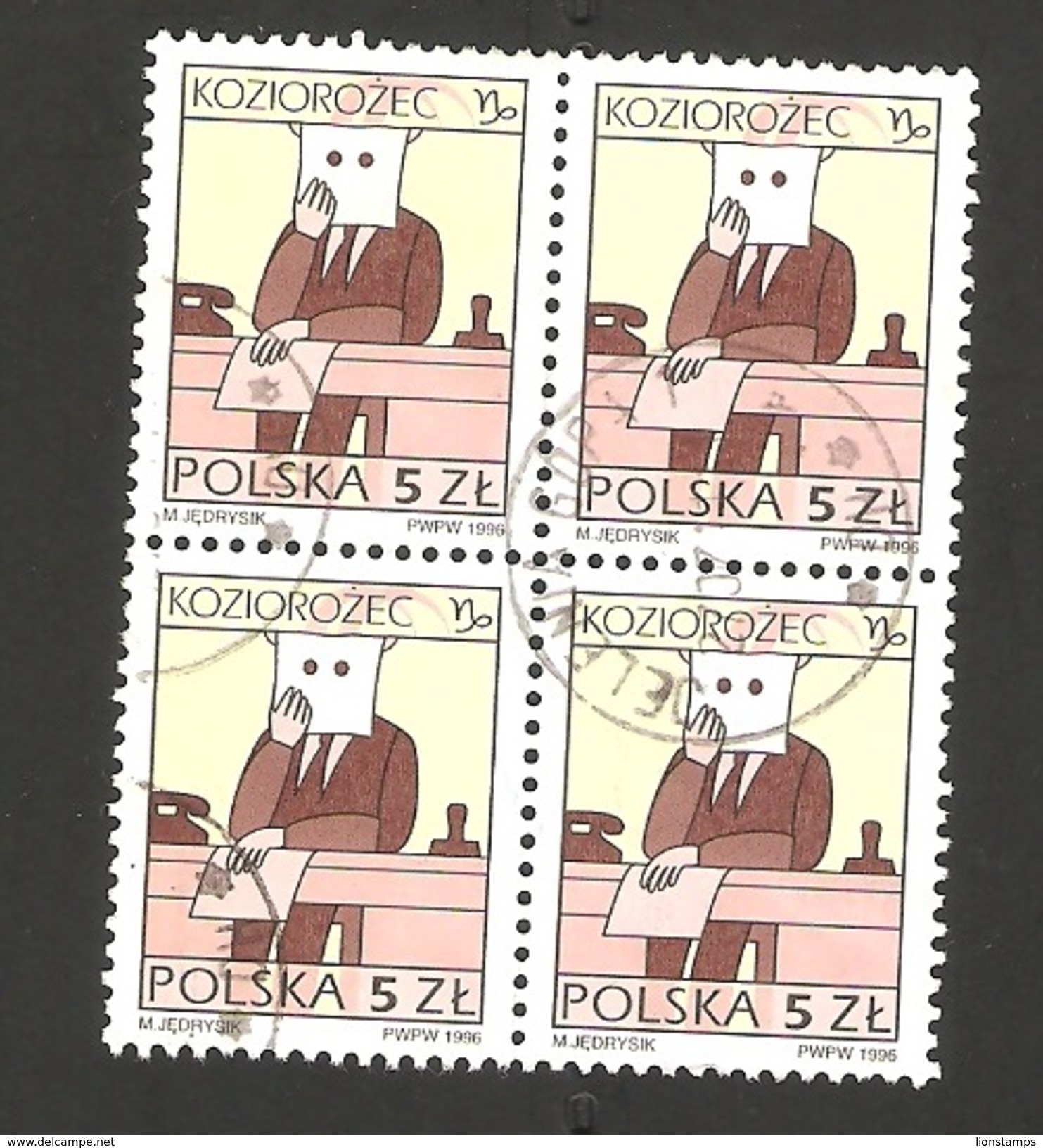 Poland - Scott 3288-4 - Oblitérés