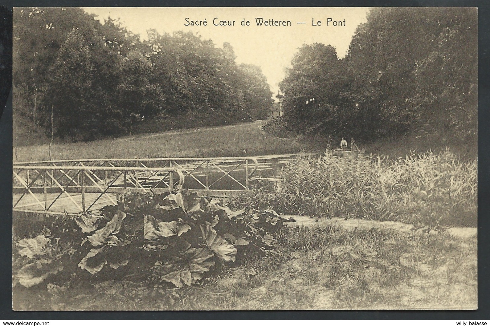 +++ CPA - WETTEREN - Sacré Coeur - Le Pont  // - Wetteren