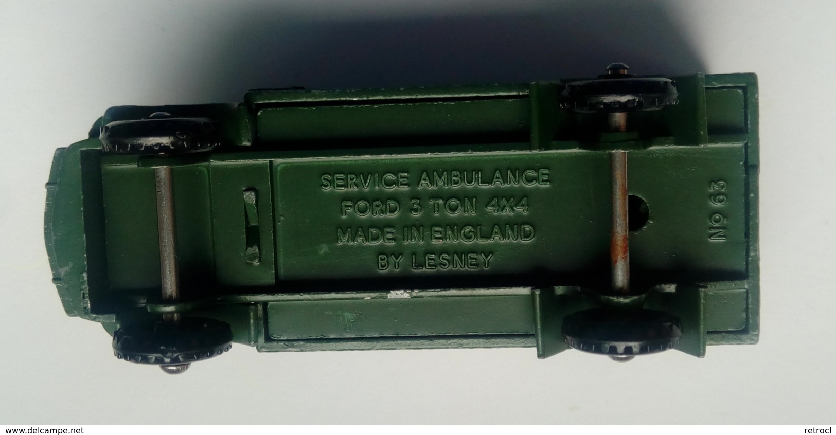 Lesney No.63-Ford-3-Ton-Service-Ambulance - Restoration Project - Scale 1:76