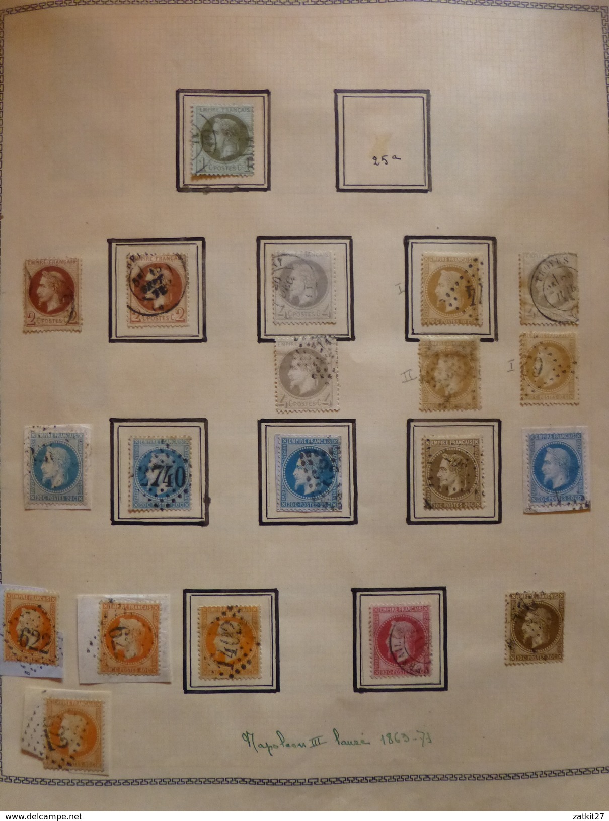 1849 à 1965 Timbres Neufs **, * Et Oblitérés - Collections