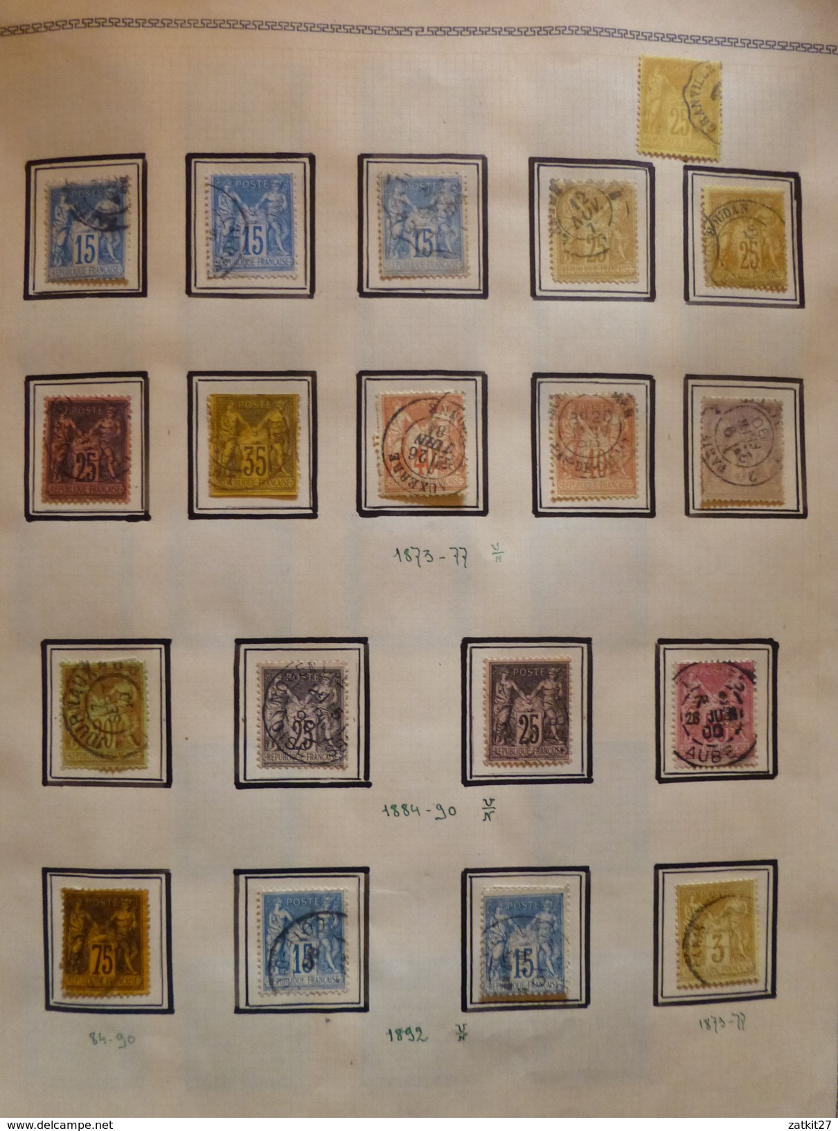 1849 à 1965 timbres neufs **, * et oblitérés