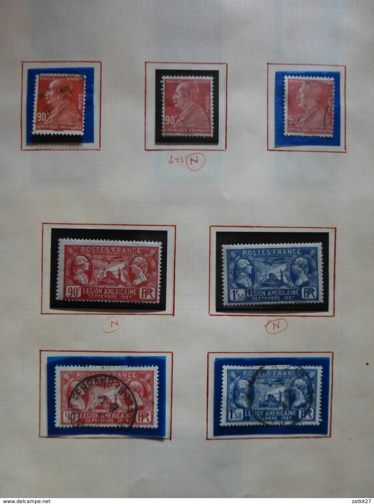 1849 à 1965 timbres neufs **, * et oblitérés