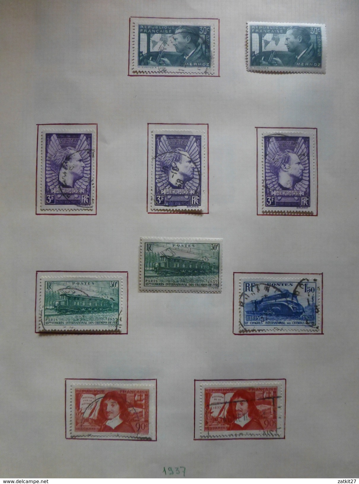 1849 à 1965 timbres neufs **, * et oblitérés