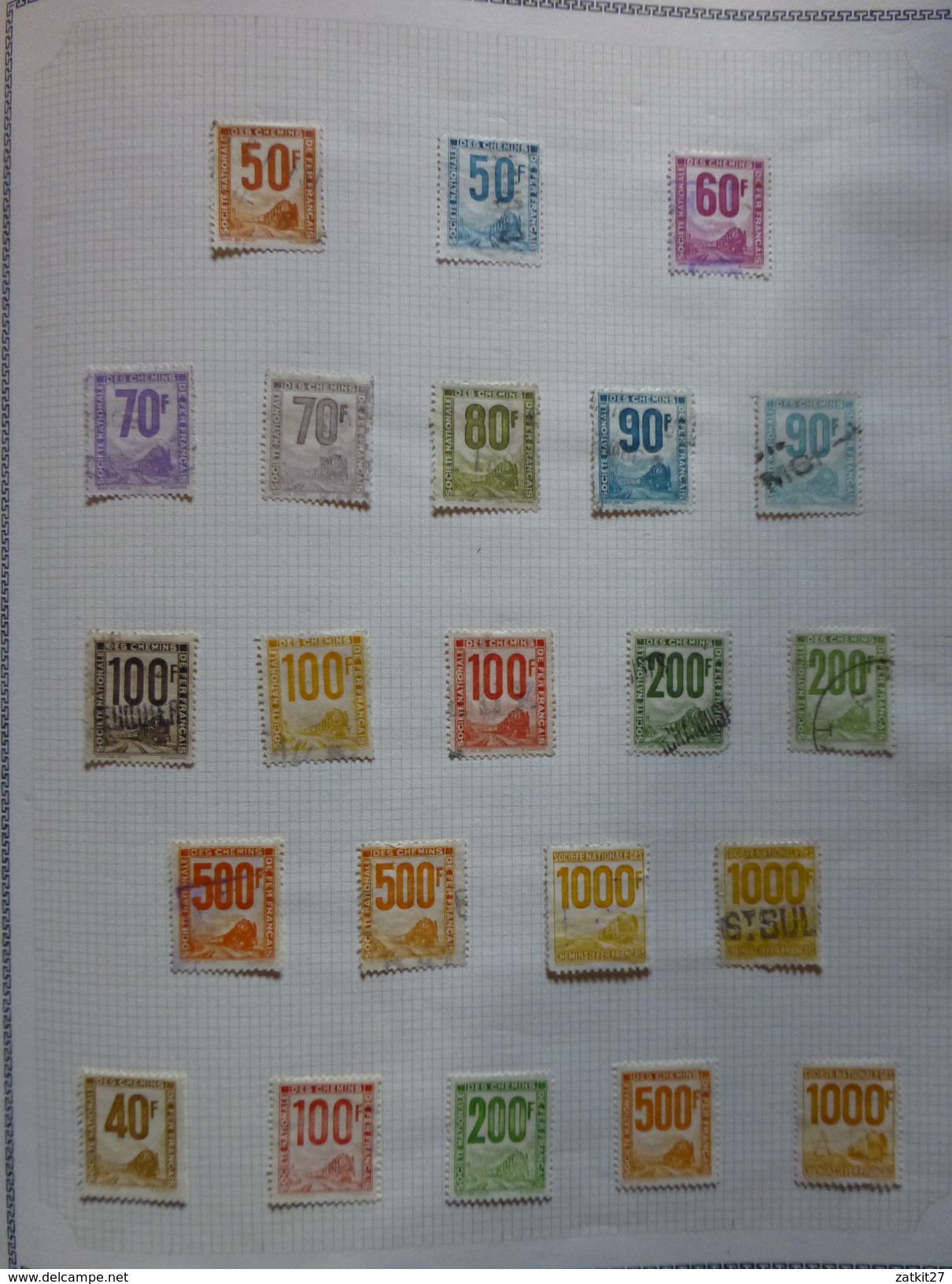 1849 à 1965 timbres neufs **, * et oblitérés