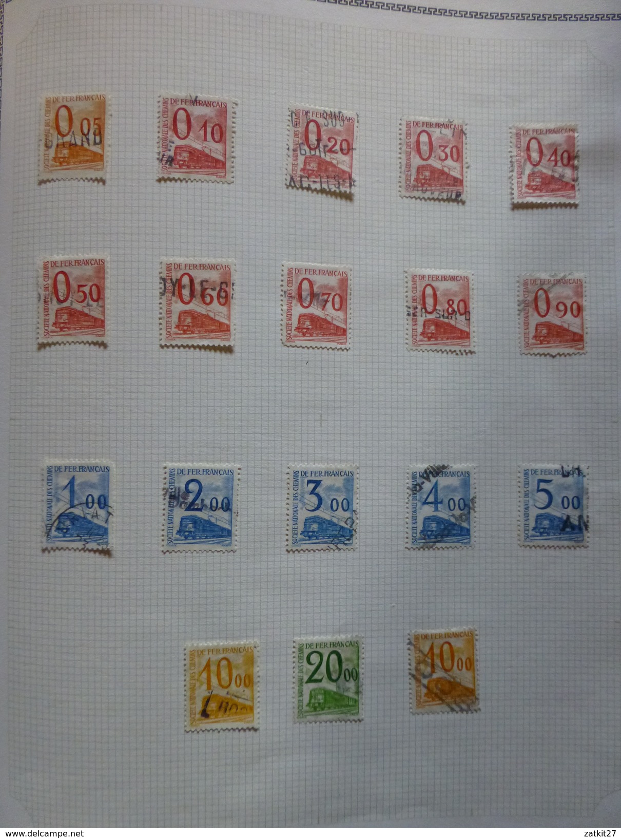 1849 à 1965 timbres neufs **, * et oblitérés