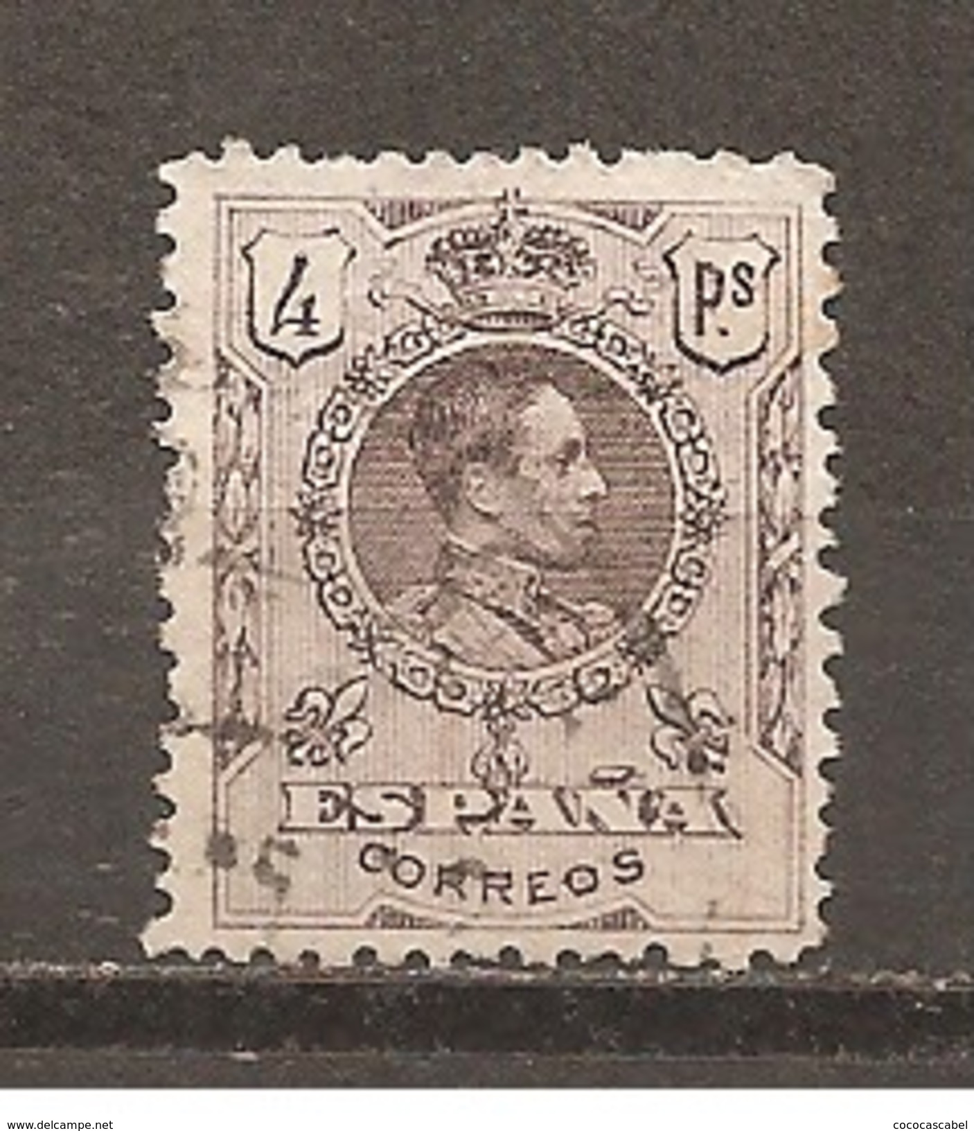 España/Spain-(usado) - Edifil  279 - Yvert  253 (o) - Used Stamps