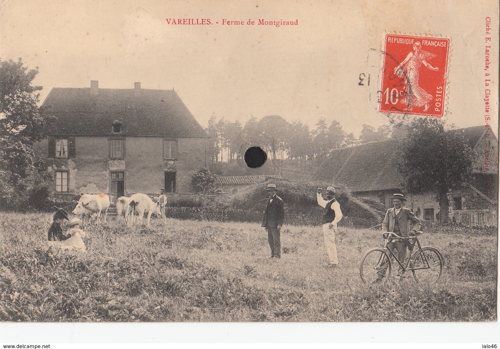 VAREILLES  - Ferme De Montgiraud - Autres & Non Classés