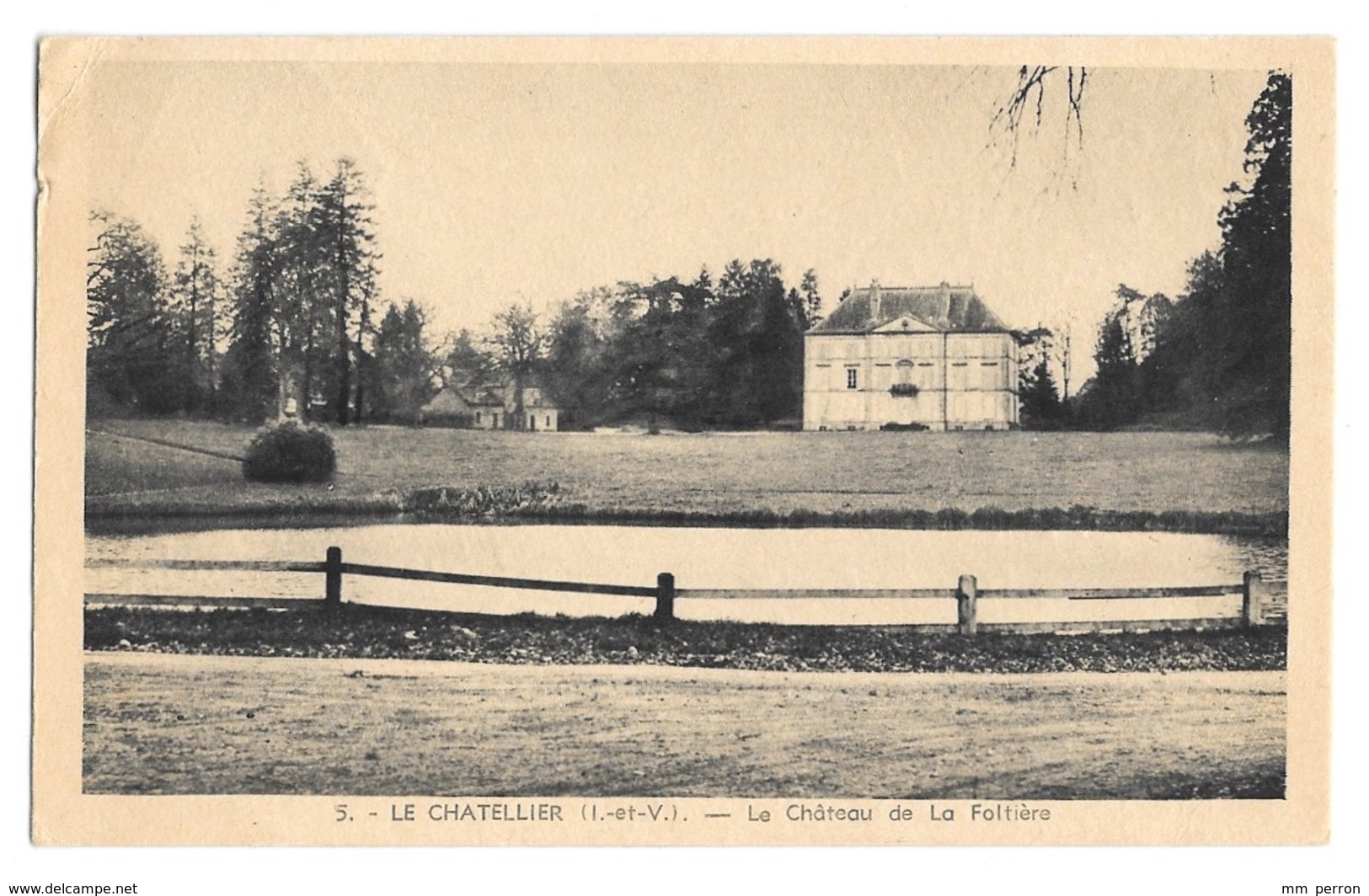 (14066-35) Le Chatelier - Le Château De La Foltière - Le Châtellier