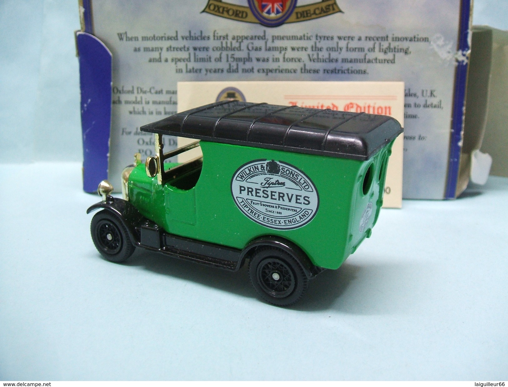 Oxford - MORRIS BULLNOSE Van WILKIN & SONS Ltd. PRESERVES Réf. 201 BO 1/43 - Utilitari