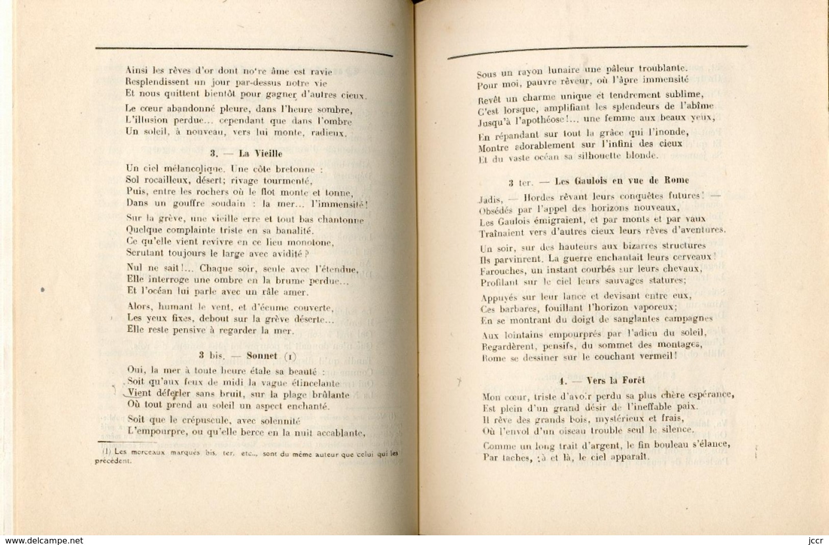 Les Amis de la Poésie - Troisième Cahier - Octobre 1929