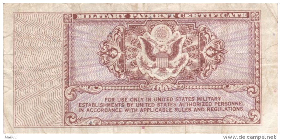 USA Military Payment Certificate #M16, 10-cent 1948-1951 Currency Money - 1948-1951 - Series 472