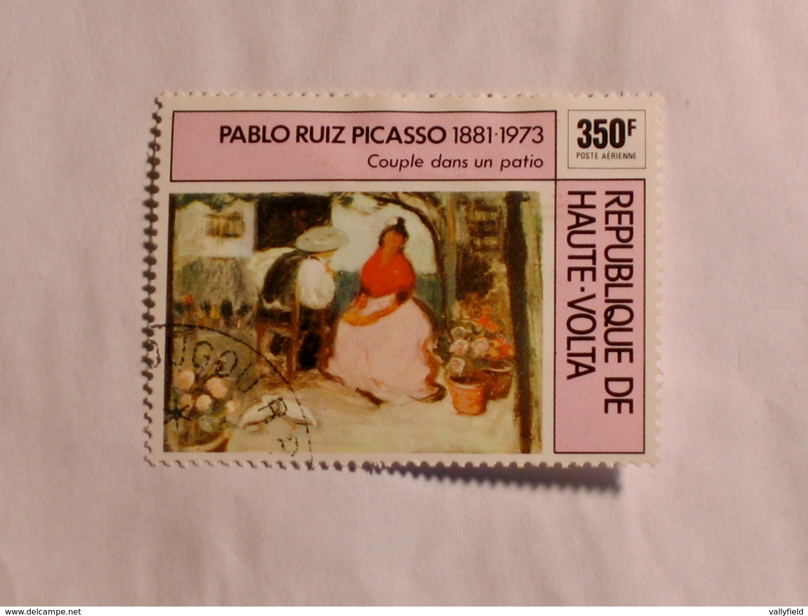 HAUTE-VOLTA  1975  LOT# 8  PABLO PICASSO - Haute-Volta (1958-1984)
