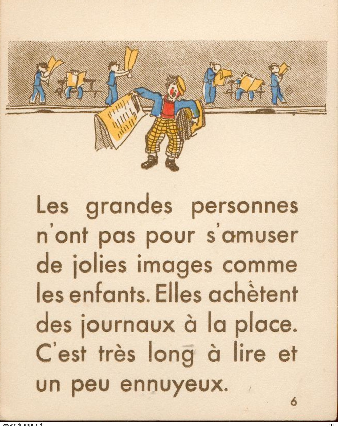 Les Petits Métiers - Textes et Dessins de F. Estachy - 10 Planches avec Textes et Dessins en couleurs - 1939
