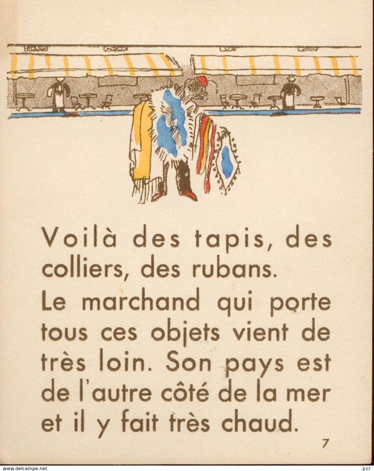 Les Petits Métiers - Textes et Dessins de F. Estachy - 10 Planches avec Textes et Dessins en couleurs - 1939