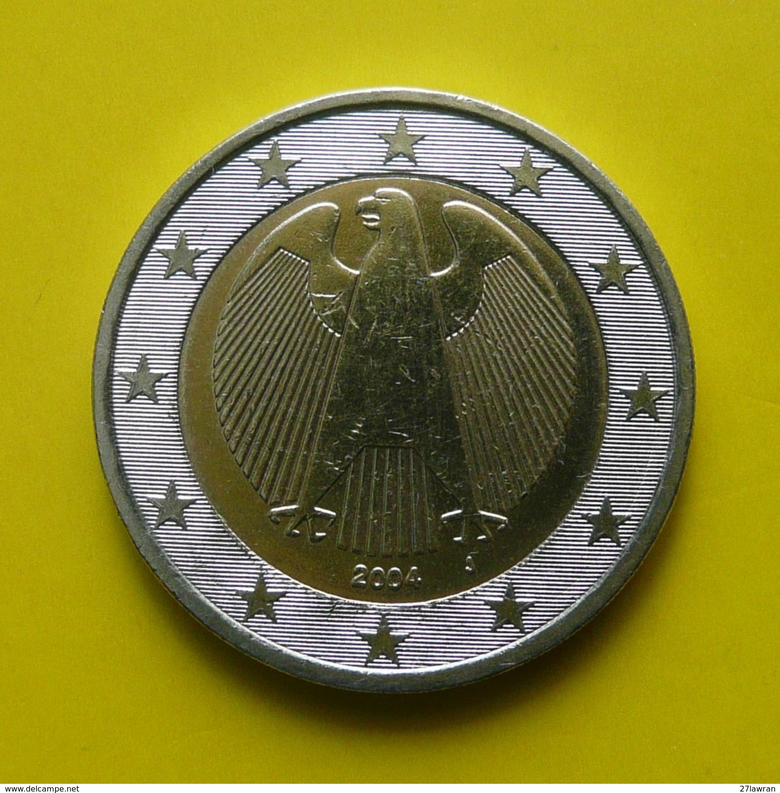 Münzen, EURO, BRD, 2 Euro, 2004 - J - Deutschland