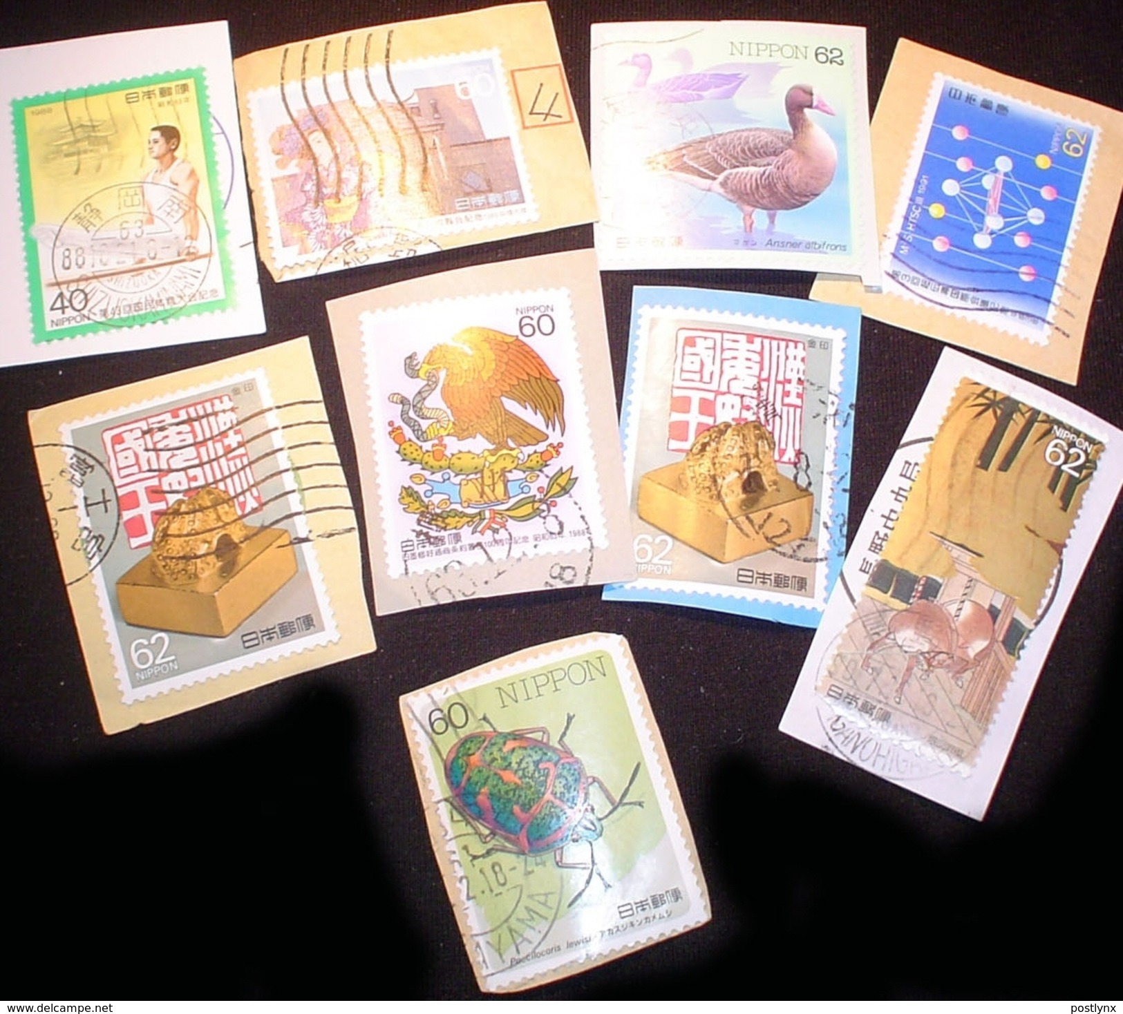 Japan KILOWARE StampBag 1 KG (2LB-3oz) [Vrac Timbres, Massenware Briefmarken, Mezclas Sellos, Alla Rinfusa] - Collections, Lots & Séries