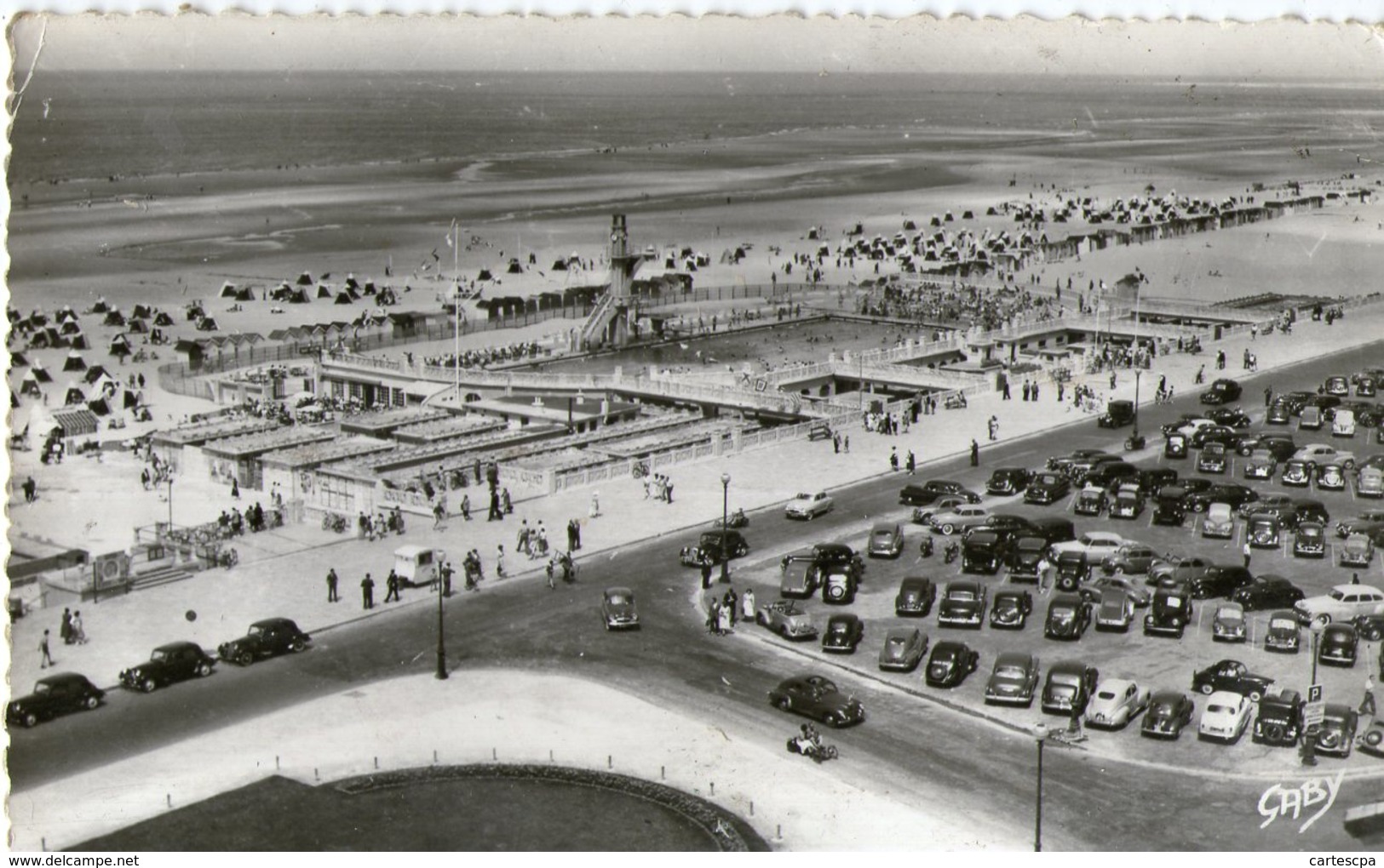 Le Touquet Paris Plage La Piscine 1962 Petit Format CPM Ou CPSM - Le Touquet