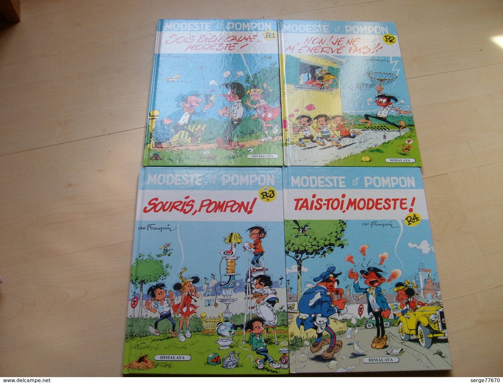 Franquin Modeste Et Pompon Intégrale édition Originale Tintin Spirou Gaston Lagaffe - Modeste Et Pompon