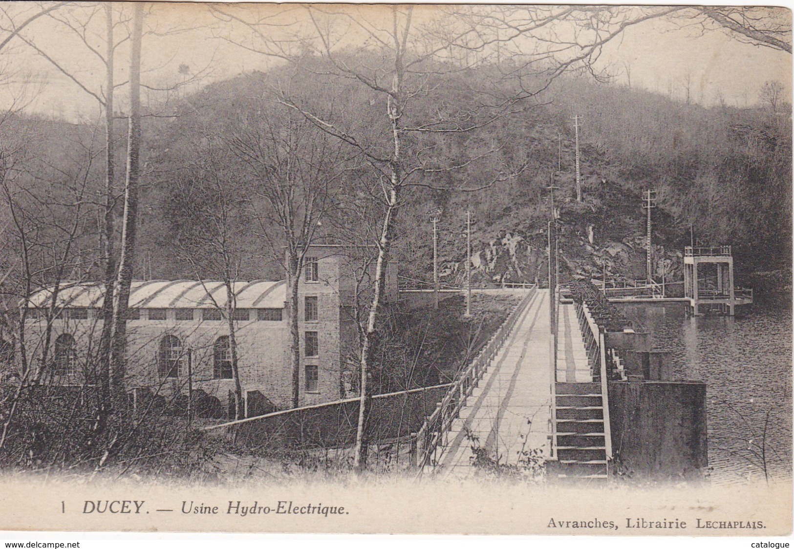 CPA 50 - DUCEY - Usine Hydro-Electrique - Ducey