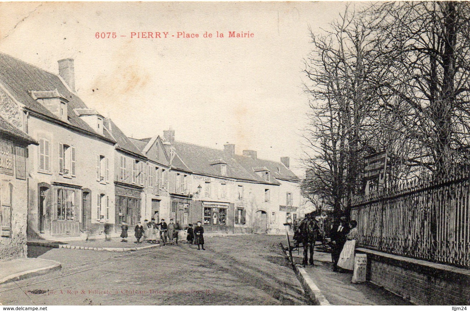 - PIERRY -1905- Place De La Mairie - - Autres & Non Classés