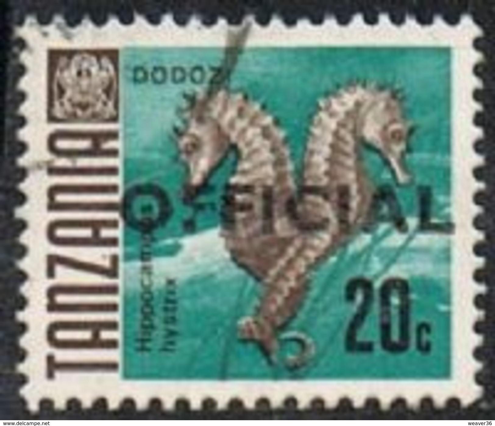 Tanzania SG O35 1973 Official 20c Good/fine Used [20/18961/2D] - Tanzania (1964-...)