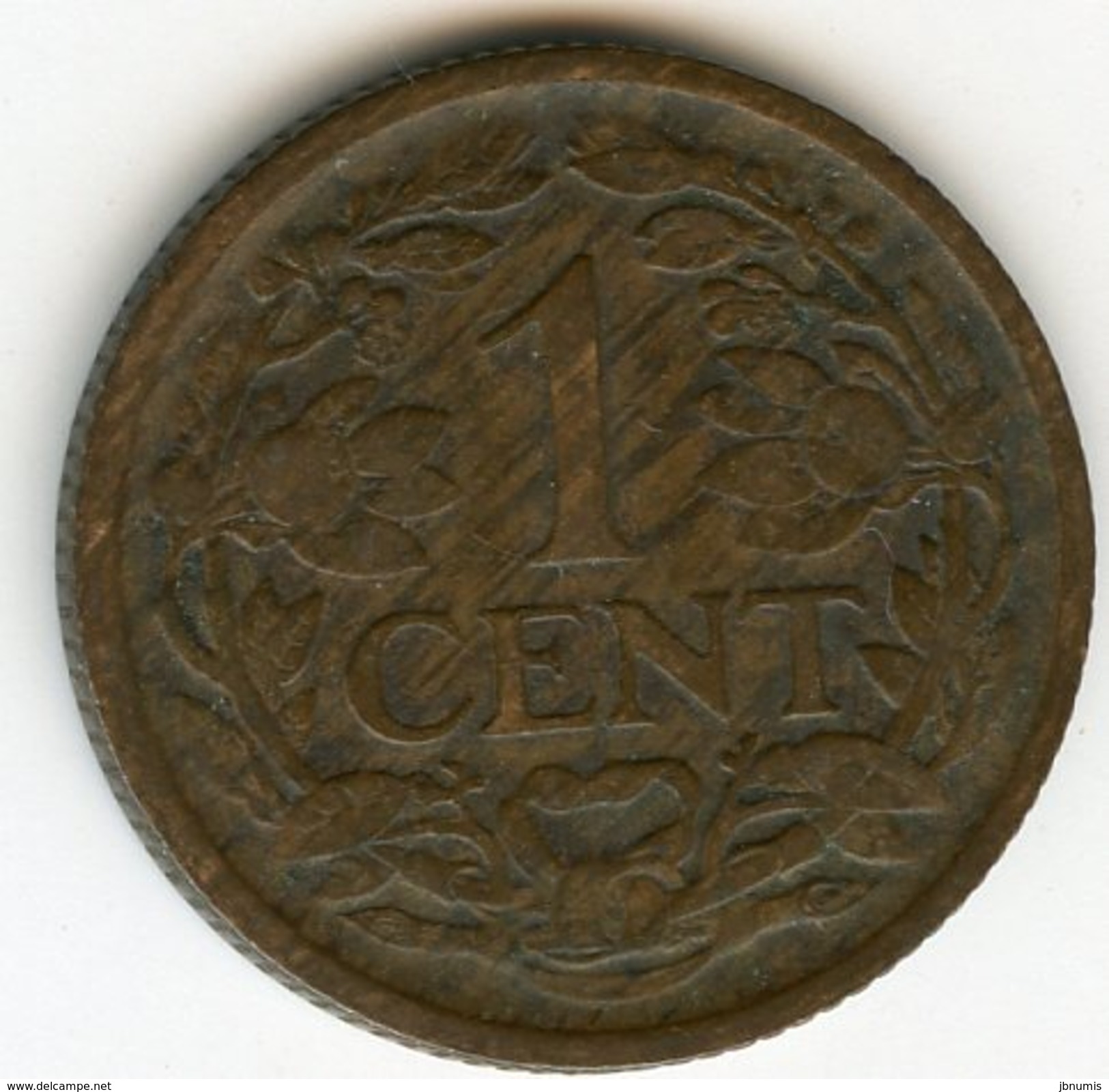 Pays-Bas Netherland 1 Cent 1920 KM 152 - 1 Cent