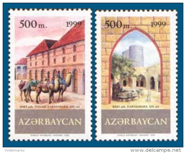 Azerbaïjan 1999 Mih. 458/59 Silk Road MNH ** - Azerbaïjan