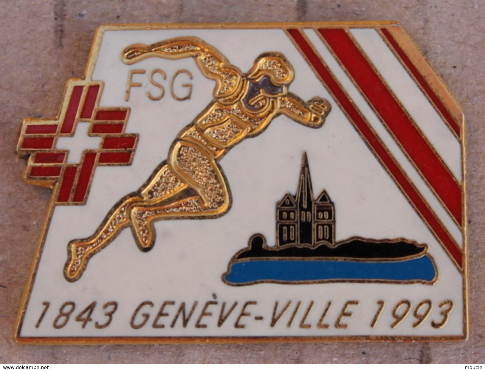 FEDERATION SUISSE DE GYMNASTIQUE - FSG - 150 ANS DU CLUB GENEVE VILLE 1843 / 1993 - CATHEDRALE   -    (17) - Gymnastik