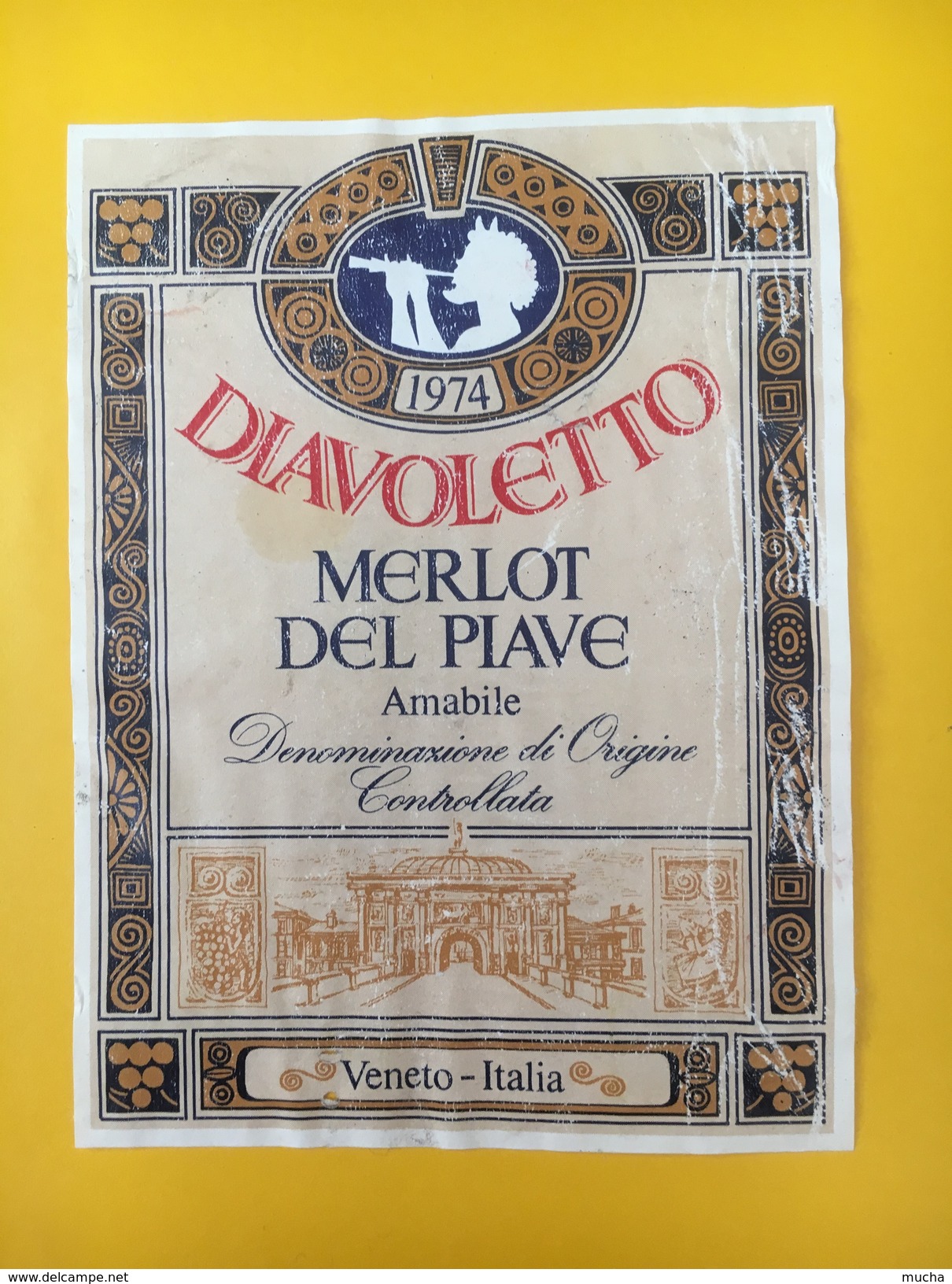 4056 -  Diavoletto 1974 Merlot Del Piave Amabile Italie - Musik