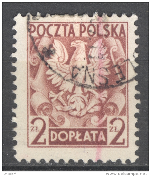 POLSKA - POSTAGE DUE 1954: YT Taxe 145, O - FREE SHIPPING ABOVE 10 EURO - Taxe