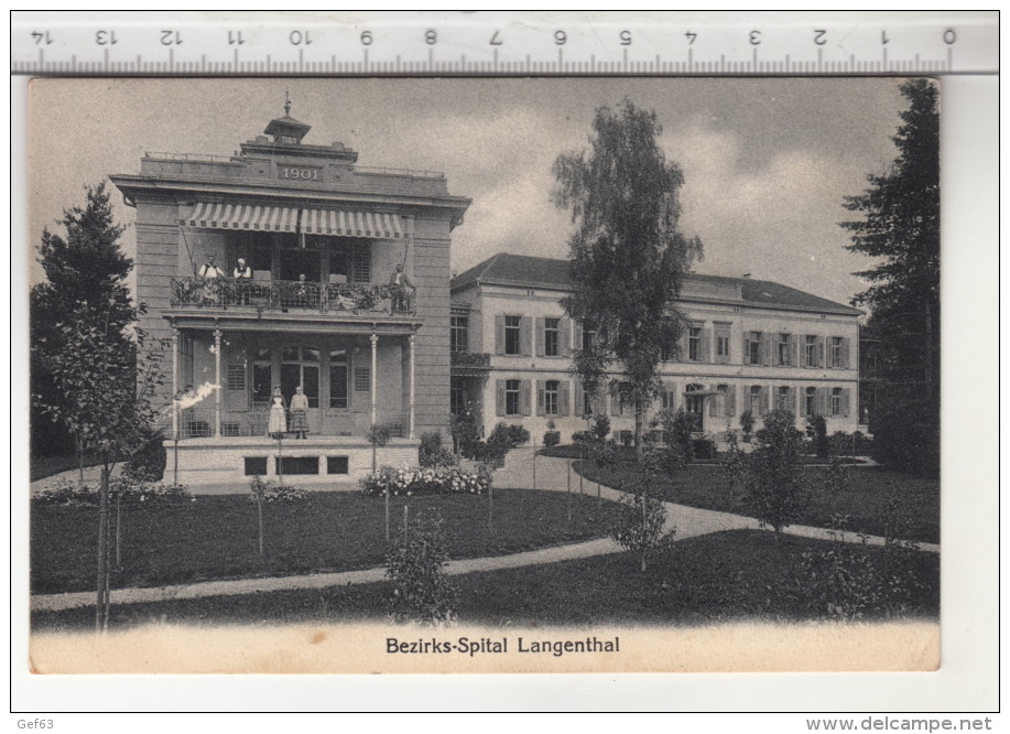 Langenthal - Bezirks-Spital (1928) - Santé