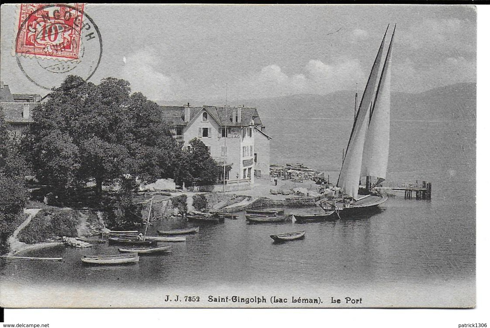 CPA  SAINT-GINGOLPH, Le Port 12279 - Saint-Gingolph