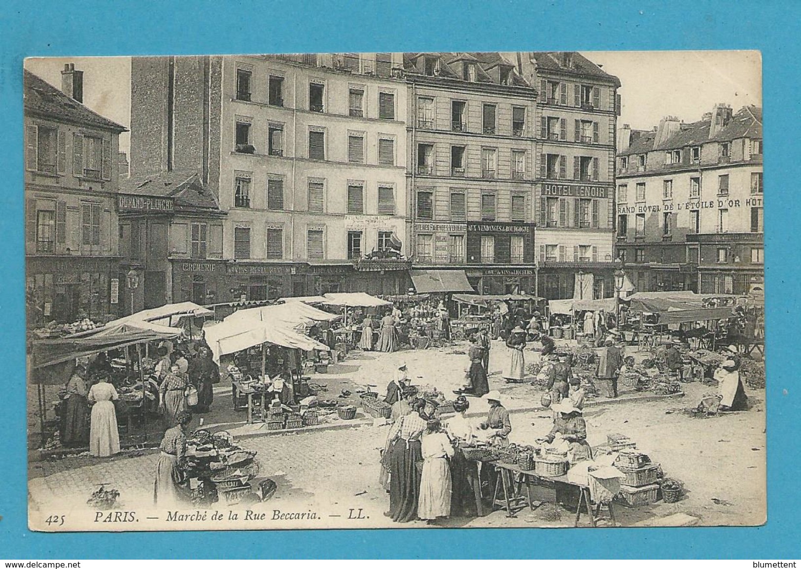 CPA 425 - Marché De La Rue Beccaria PARIS XIIème - Paris (12)