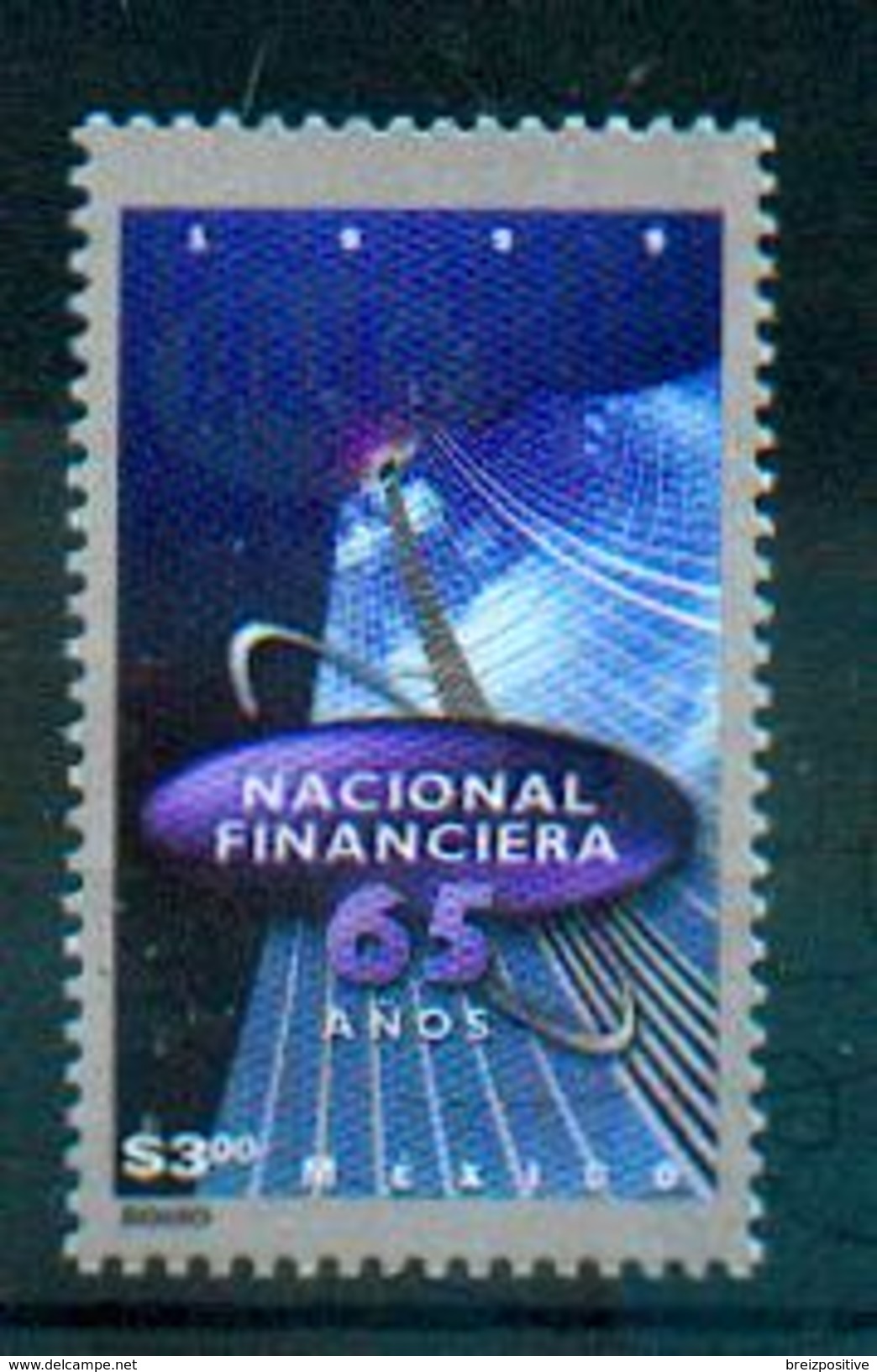 Mexique Mexico 1999 - Banque Nacional Financiera / Nacional Financiera Bank  - MNH - Fábricas Y Industrias