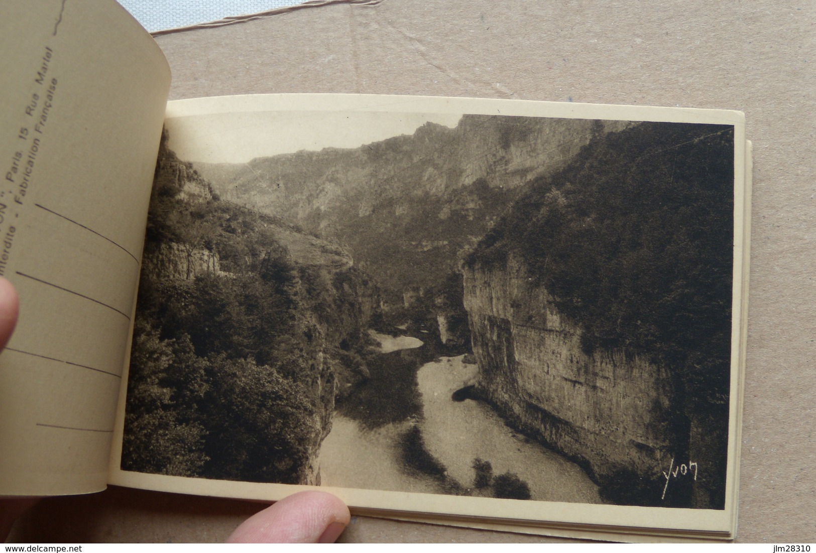 48 / Lozère - Carnet les gorges du Tarn - Série 1 - 15 cartes sur 20