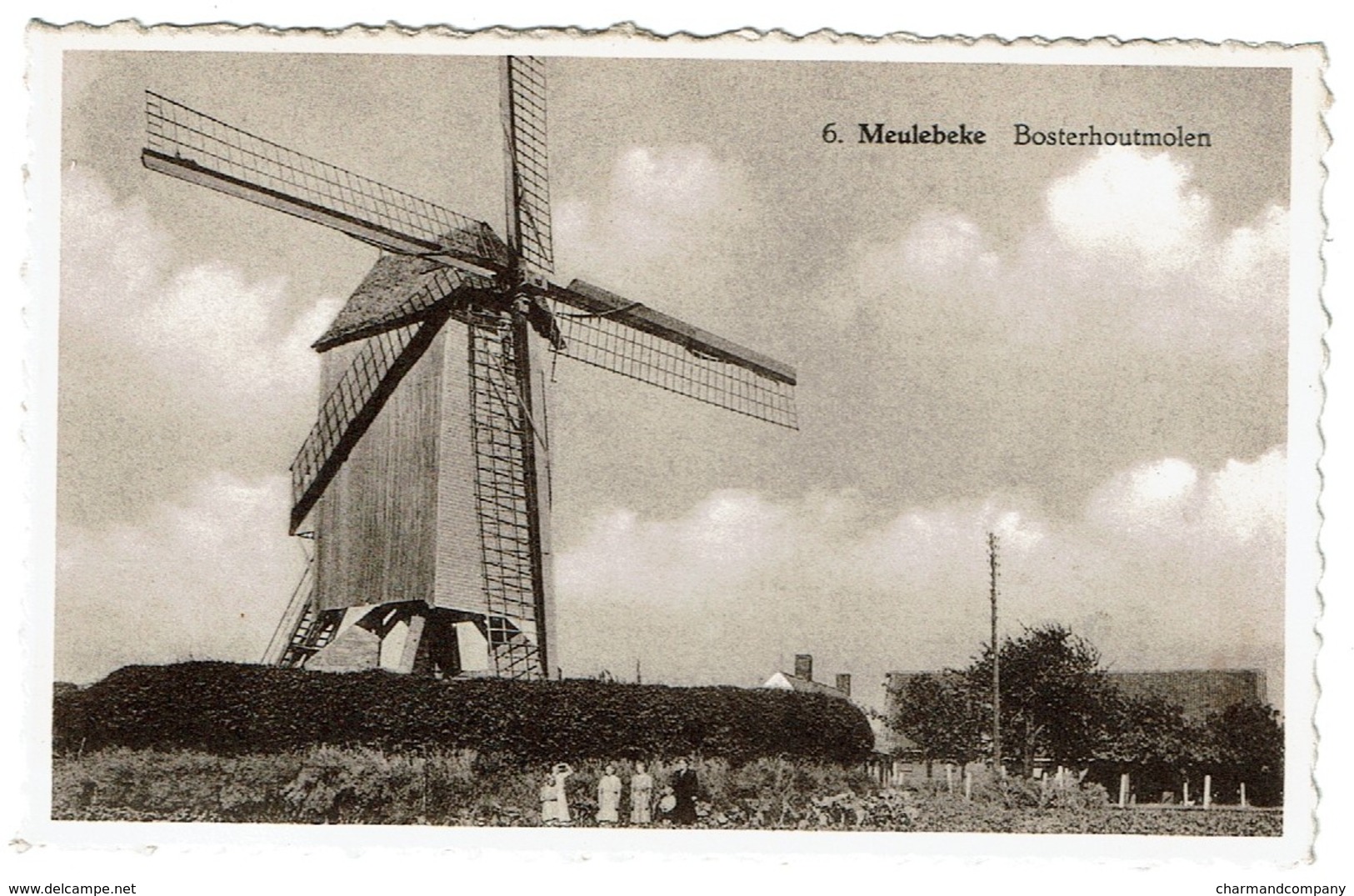 Meulebeke -  Bosterhoutmolen - Uitg. Huis Dobbelaere, Meulebeke - 2 Scans - Meulebeke