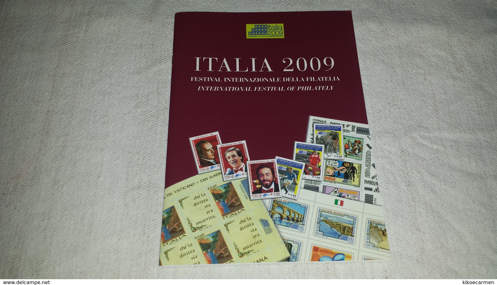 ITALIA 2009 Festival Internazionale Della Filatelia Numero Unico 54 Pag. A Colori - Philatelic Exhibitions