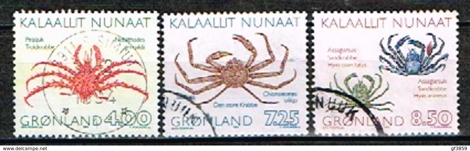 GROENLAND / Oblitérés /Used /1993 - Crabes - Oblitérés