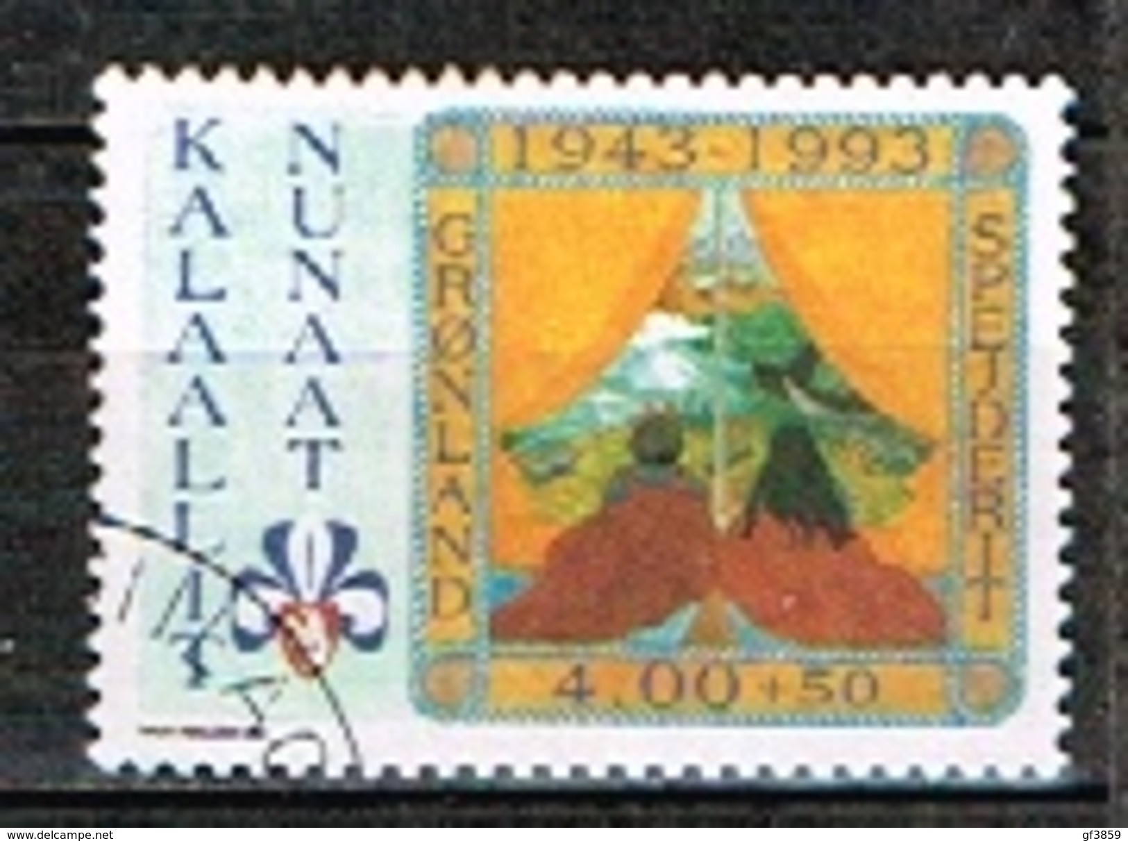 GROENLAND /Oblitérés / Used /1993 - 50 Ans Scoutisme Au Groenland - Oblitérés