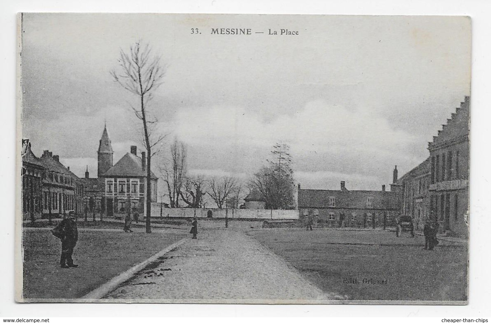 Messines - La Place - Edit. E. Le Deley - Mesen