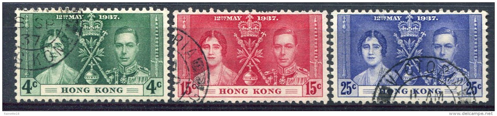 Hong-Kong                       137/139   Oblitérés - Used Stamps