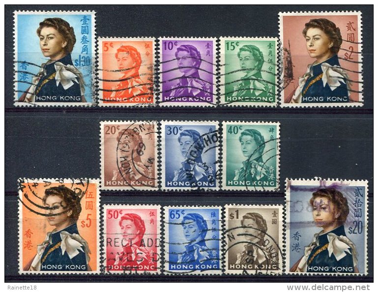 Hong-Kong                       Divers   Oblitérés   Reine Elisabeth II - Used Stamps