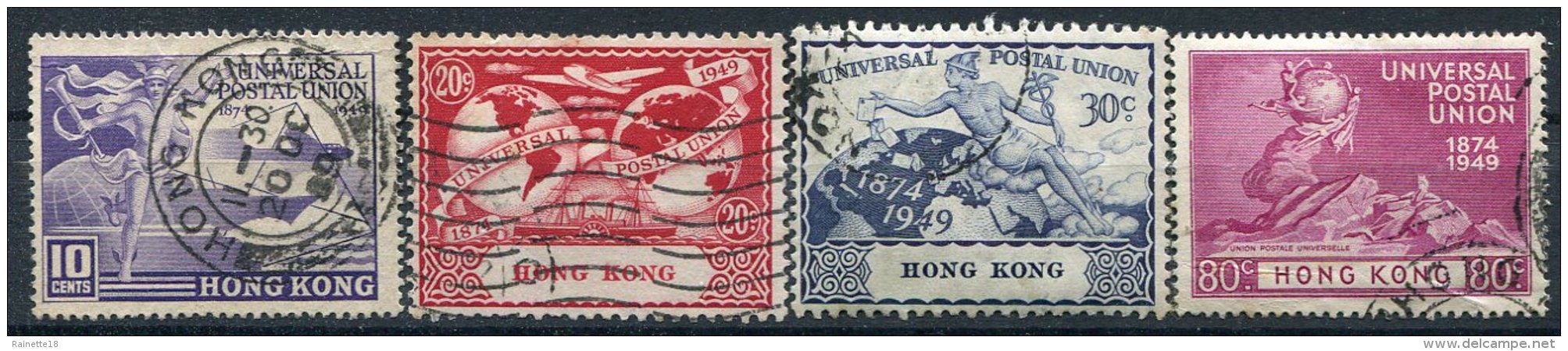 Hong-Kong                            171/174   Oblitérés - Usados