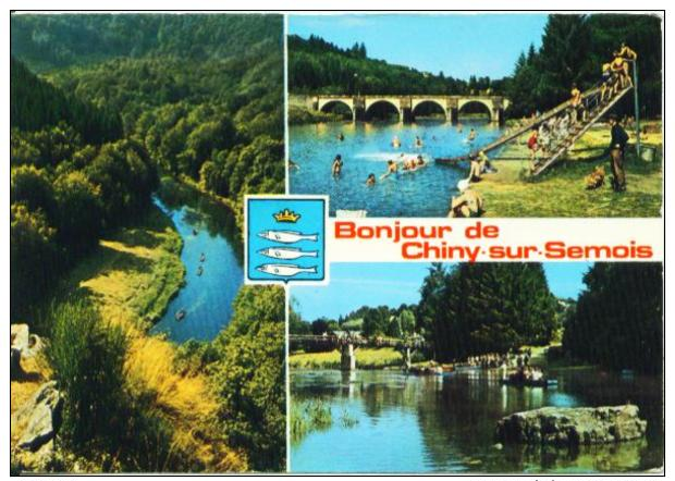 LX0752A CHINY - BONJOUR - VUES MULTIPLES - Chiny