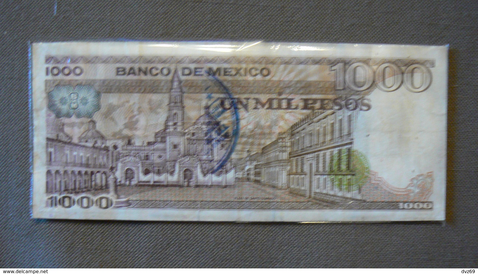 1000 PESOS, Juana De Asbaje, 7 AGO 1984, Série VA, N°CC060667, Circulé, Bon état. - México