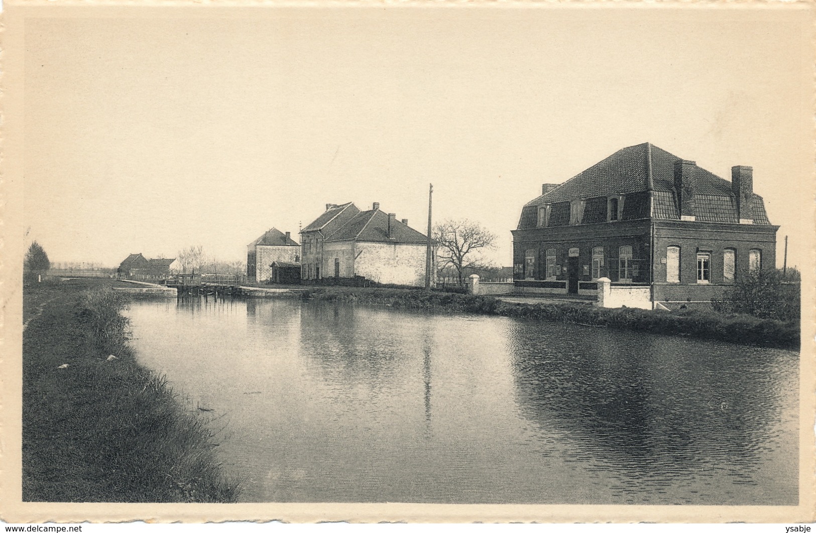 Leers-Nord L'Ecluse Et Vue Du Canal - Estaimpuis